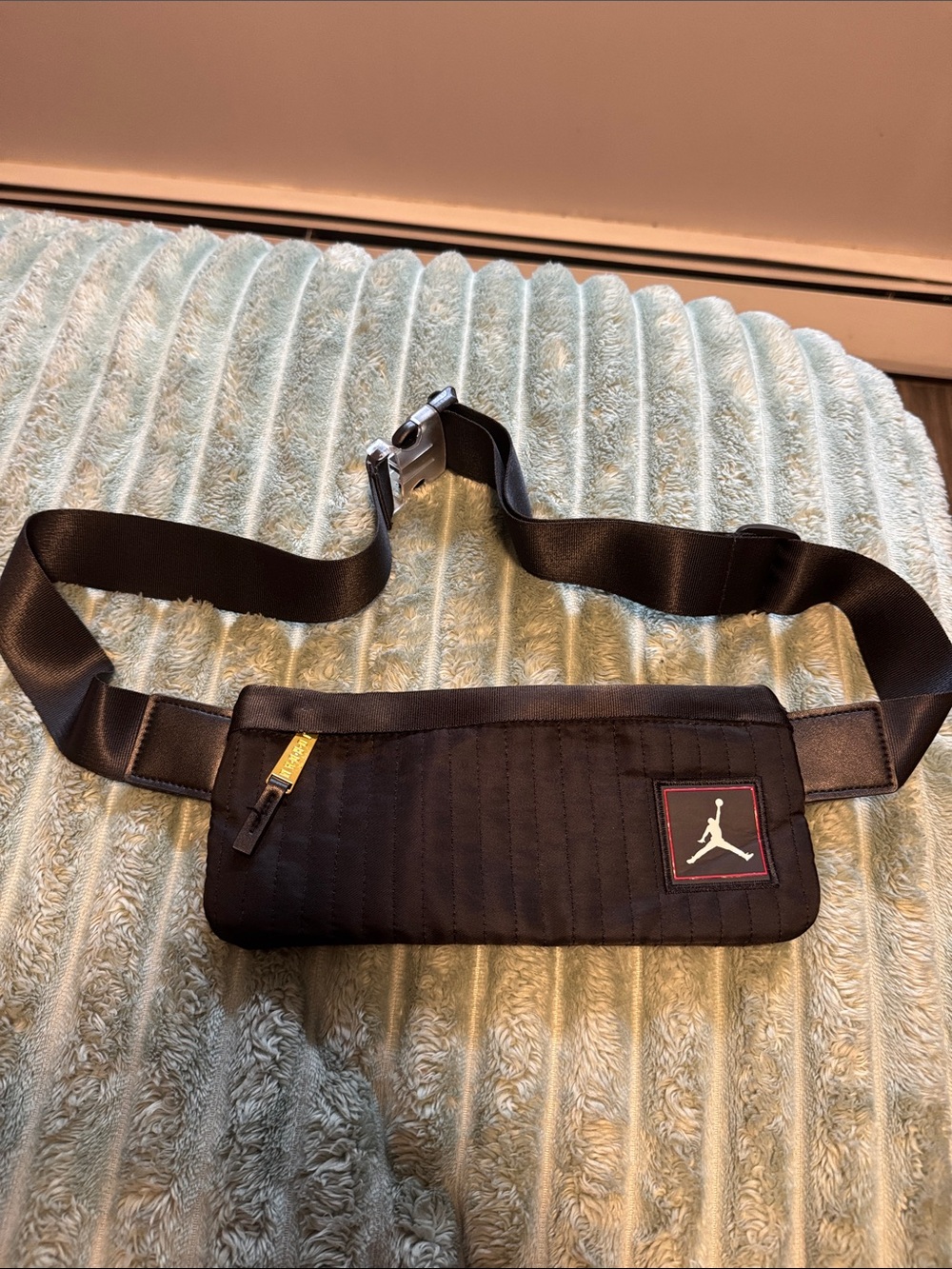 Jordan Black Waist Pack — Black Sling Bag